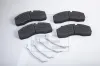Bremsbelagsatz, Scheibenbremse Vorderachse PE Automotive 086.351-00A