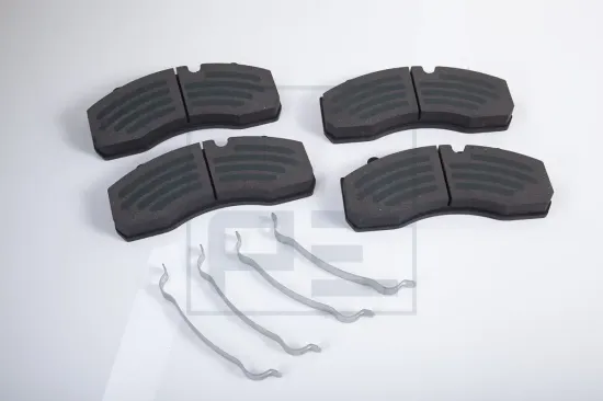 Bremsbelagsatz, Scheibenbremse Vorderachse PE Automotive 086.351-00A Bild Bremsbelagsatz, Scheibenbremse Vorderachse PE Automotive 086.351-00A