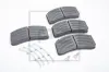 Bremsbelagsatz, Scheibenbremse PE Automotive 086.352-00A