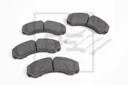 Bremsbelagsatz, Scheibenbremse PE Automotive 086.353-00A