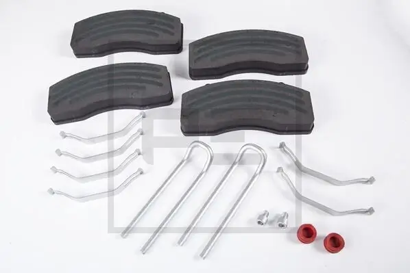 Bremsbelagsatz, Scheibenbremse PE Automotive 086.362-00A