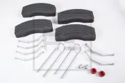 Bremsbelagsatz, Scheibenbremse PE Automotive 086.362-00A