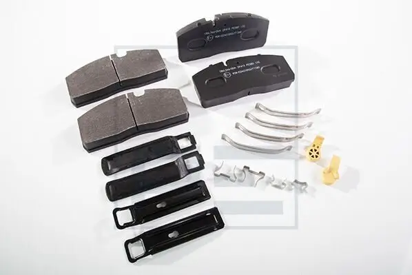 Bremsbelagsatz, Scheibenbremse Vorderachse PE Automotive 086.366-00A