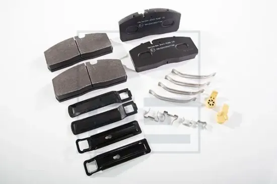 Bremsbelagsatz, Scheibenbremse Vorderachse PE Automotive 086.366-00A Bild Bremsbelagsatz, Scheibenbremse Vorderachse PE Automotive 086.366-00A
