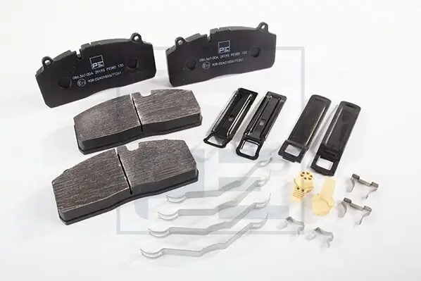 Bremsbelagsatz, Scheibenbremse PE Automotive 086.367-00A