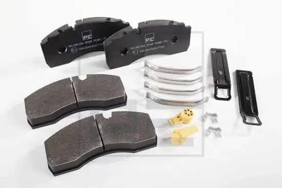 Bremsbelagsatz, Scheibenbremse PE Automotive 086.368-00A Bild Bremsbelagsatz, Scheibenbremse PE Automotive 086.368-00A