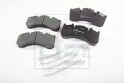 Bremsbelagsatz, Scheibenbremse PE Automotive 086.371-00A
