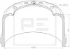 Bremstrommel Hinterachse PE Automotive 266.539-00A