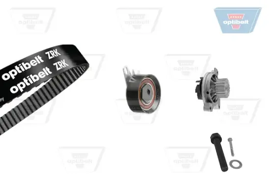 Wasserpumpe + Zahnriemensatz OPTIBELT KT 1214W1 Bild Wasserpumpe + Zahnriemensatz OPTIBELT KT 1214W1