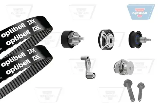 Wasserpumpe + Zahnriemensatz OPTIBELT KT 1374W1 Bild Wasserpumpe + Zahnriemensatz OPTIBELT KT 1374W1