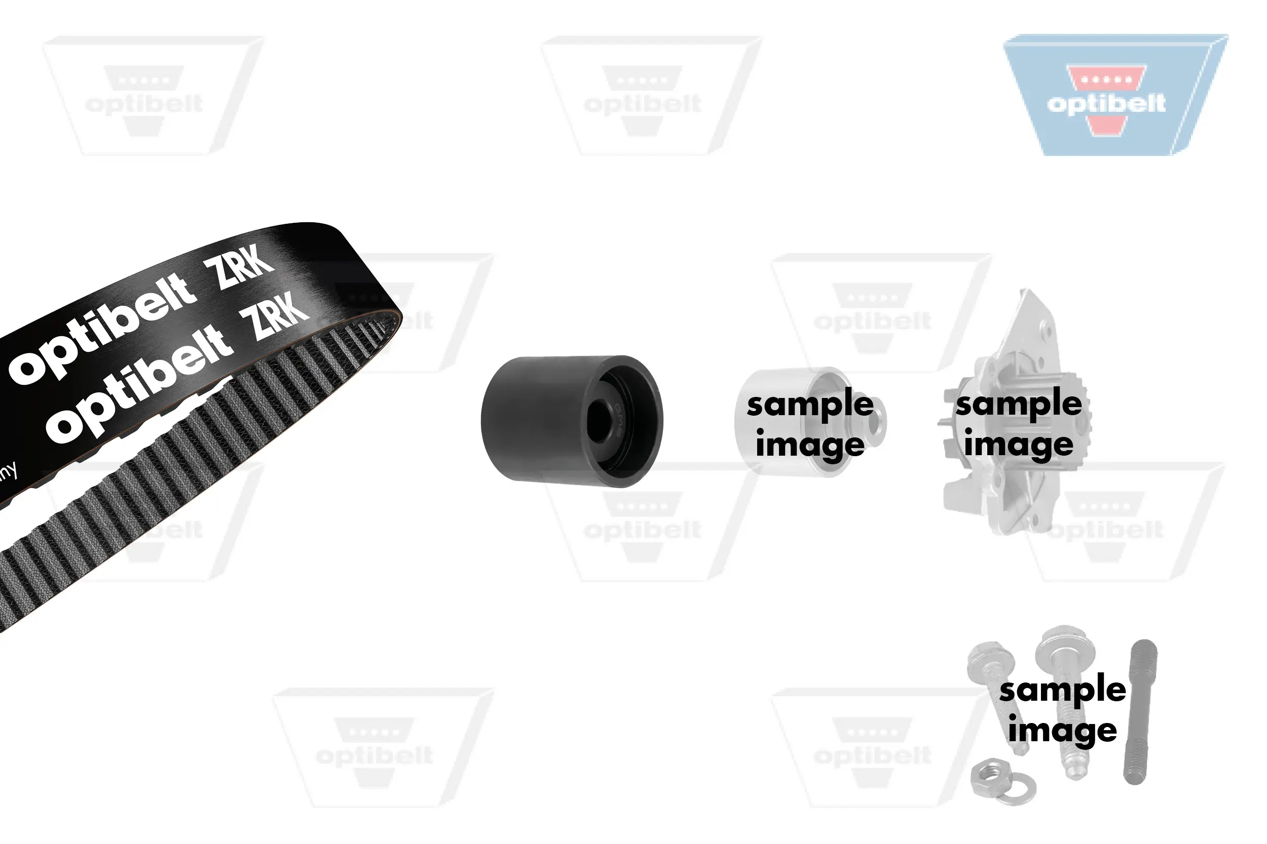 Wasserpumpe + Zahnriemensatz OPTIBELT KT 1744W1