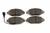 Hochleistungs-Bremsbelagsatz Vorderachse BREMBO 07.B314.81 Bild Hochleistungs-Bremsbelagsatz Vorderachse BREMBO 07.B314.81