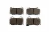 Hochleistungs-Bremsbelagsatz Hinterachse BREMBO 07.B315.40 Bild Hochleistungs-Bremsbelagsatz Hinterachse BREMBO 07.B315.40