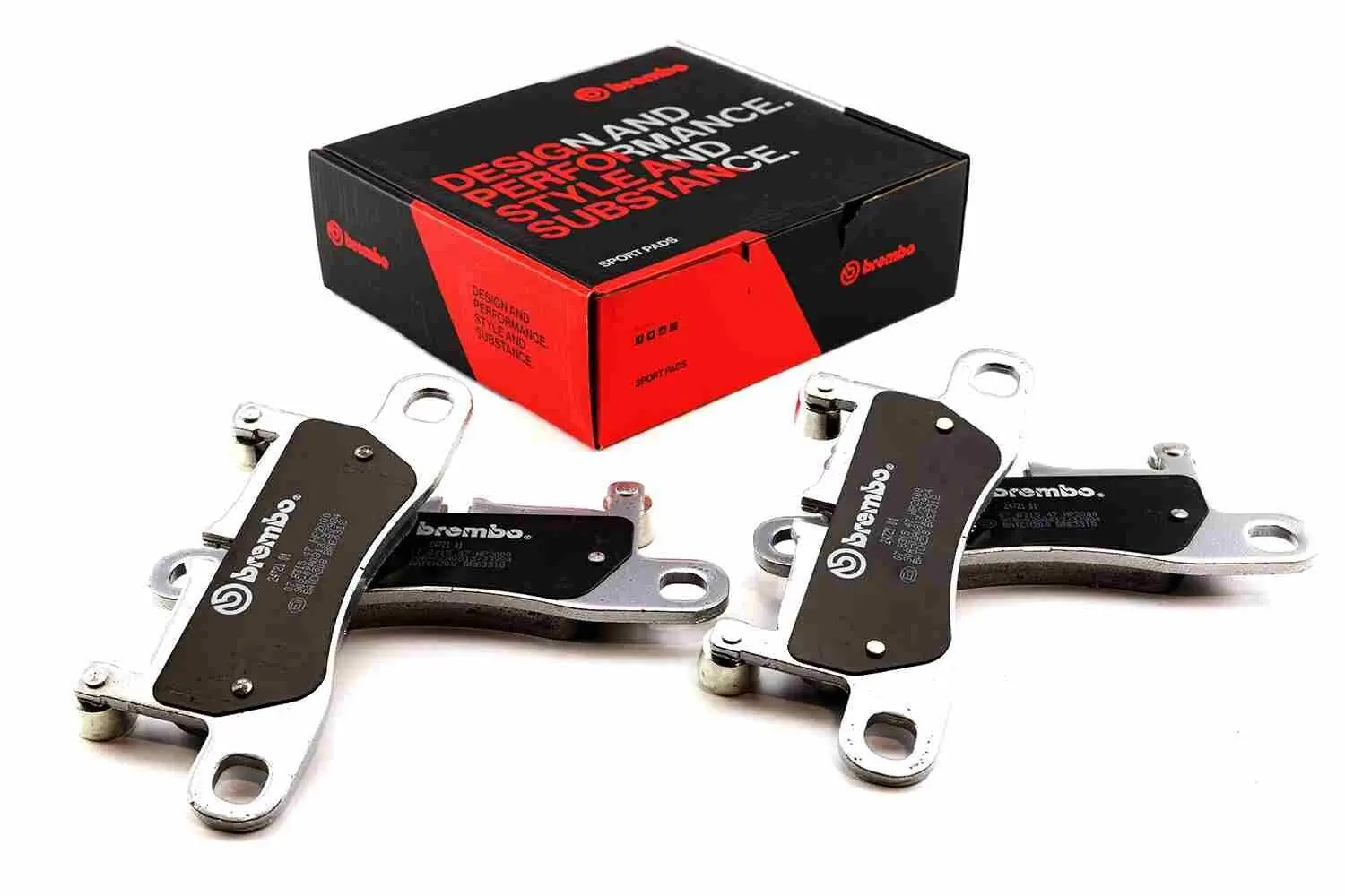 Hochleistungs-Bremsbelagsatz Hinterachse BREMBO 07.B315.47