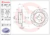 Bremsscheibe Hinterachse BREMBO 08.3947.2X