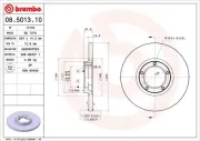 Bremsscheibe BREMBO 08.5013.10