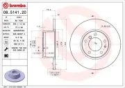 Bremsscheibe BREMBO 08.5141.20