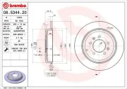 Bremsscheibe BREMBO 08.5344.20