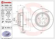 Bremsscheibe BREMBO 08.5569.21