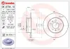 Bremsscheibe Hinterachse BREMBO 08.6704.11