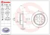 Bremsscheibe Hinterachse BREMBO 08.7104.14