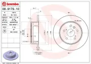 Bremsscheibe BREMBO 08.9179.10