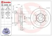 Bremsscheibe BREMBO 08.9459.20