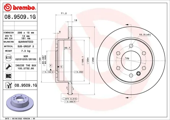 Bremsensatz, Scheibenbremse BREMBO KT 10 028 Bild Bremsensatz, Scheibenbremse BREMBO KT 10 028