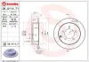 Bremsscheibe Hinterachse BREMBO 08.A114.71