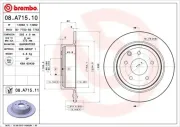 Bremsscheibe BREMBO 08.A715.11