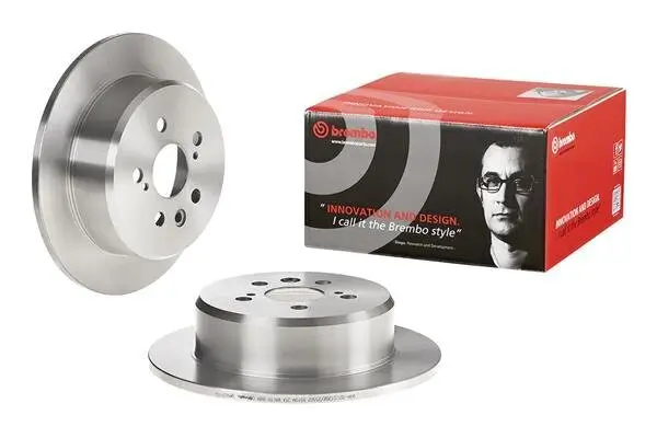 Bremsscheibe Hinterachse BREMBO 08.5625.10