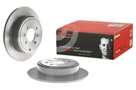 Bremsscheibe Hinterachse BREMBO 08.6931.11 Bild Bremsscheibe Hinterachse BREMBO 08.6931.11
