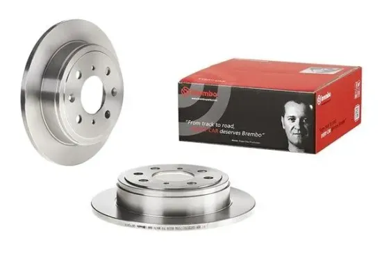 Bremsscheibe Hinterachse BREMBO 08.7104.14 Bild Bremsscheibe Hinterachse BREMBO 08.7104.14