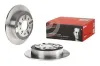 Bremsscheibe Hinterachse BREMBO 08.7107.10 Bild Bremsscheibe Hinterachse BREMBO 08.7107.10