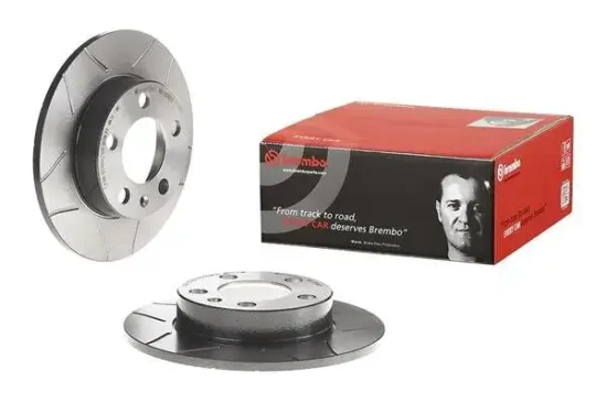 Bremsscheibe Hinterachse BREMBO 08.7165.75 Bild Bremsscheibe Hinterachse BREMBO 08.7165.75