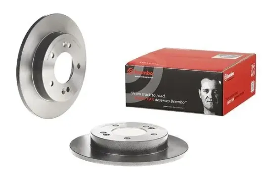 Bremsscheibe Hinterachse BREMBO 08.9081.21 Bild Bremsscheibe Hinterachse BREMBO 08.9081.21