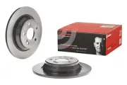 Bremsscheibe Hinterachse BREMBO 08.9729.11