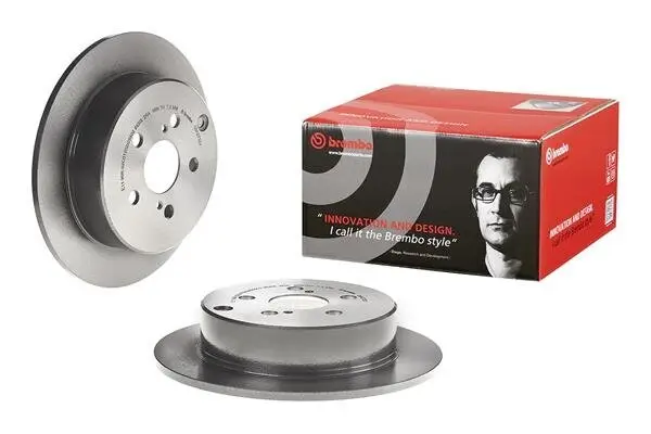 Bremsscheibe Hinterachse BREMBO 08.A273.21