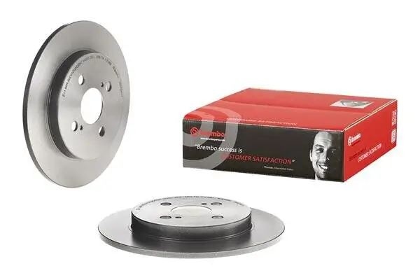 Bremsscheibe Hinterachse BREMBO 08.A534.11