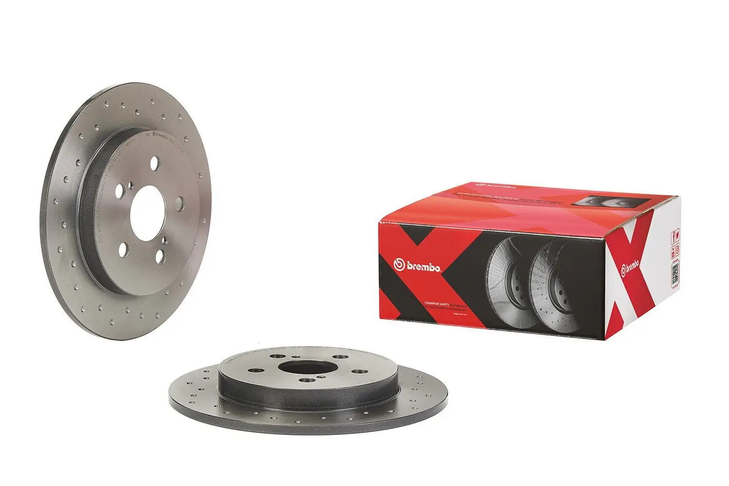 Bremsscheibe Hinterachse BREMBO 08.A534.3X
