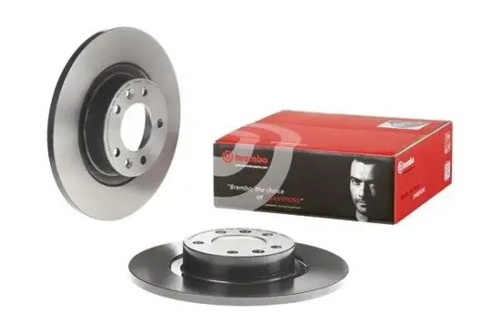 Bremsscheibe Hinterachse BREMBO 08.A615.11 Bild Bremsscheibe Hinterachse BREMBO 08.A615.11