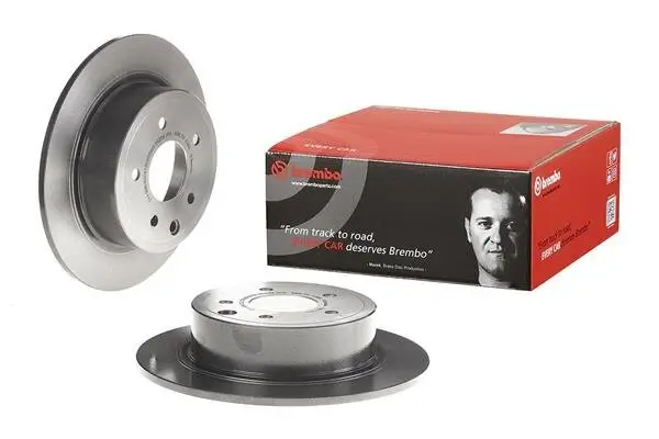 Bremsscheibe Hinterachse BREMBO 08.A715.11