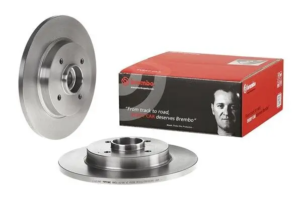 Bremsscheibe BREMBO 08.A729.17