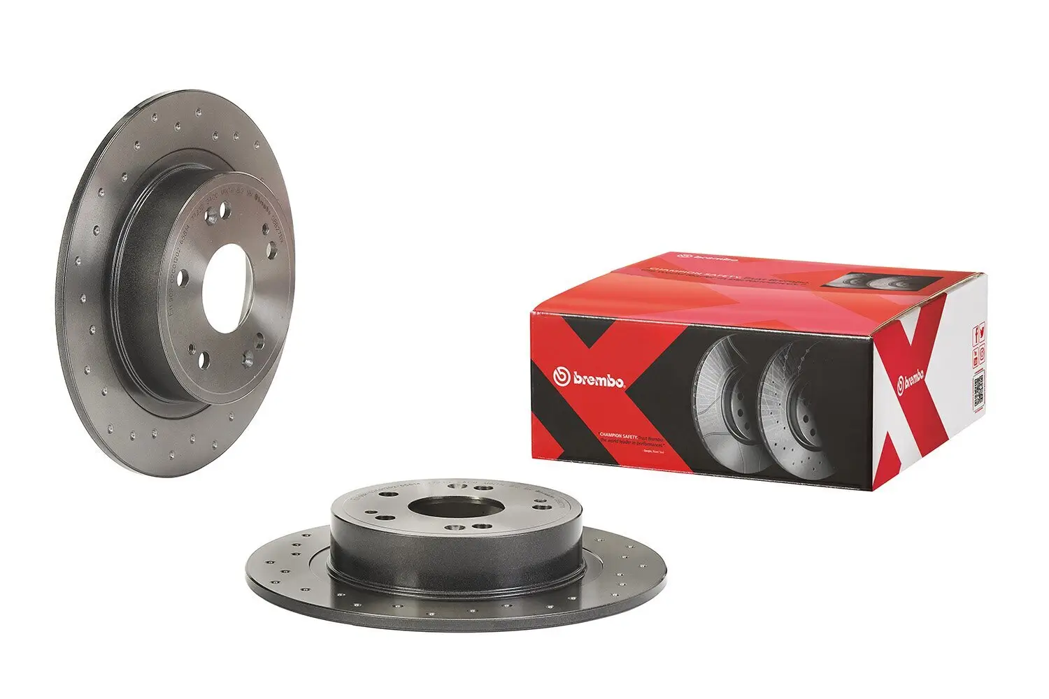 Bremsscheibe Hinterachse BREMBO 08.B271.1X