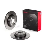 Bremsscheibe Hinterachse BREMBO 08.B413.11