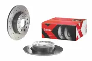 Bremsscheibe Hinterachse BREMBO 08.B413.1X