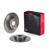 Bremsscheibe Hinterachse BREMBO 08.D249.1X