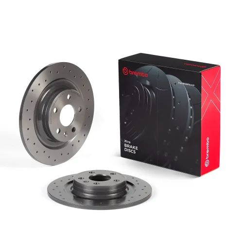 Bremsscheibe Hinterachse BREMBO 08.D249.1X Bild Bremsscheibe Hinterachse BREMBO 08.D249.1X