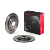 Bremsscheibe Hinterachse BREMBO 08.F206.11