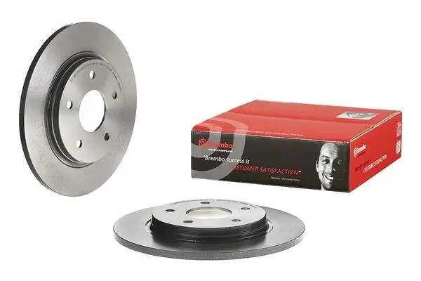 Bremsscheibe Hinterachse BREMBO 08.N123.11